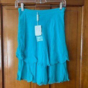 Vintage Blumarine Blue Skirt NWT Woman's Size I 40 ( Small)